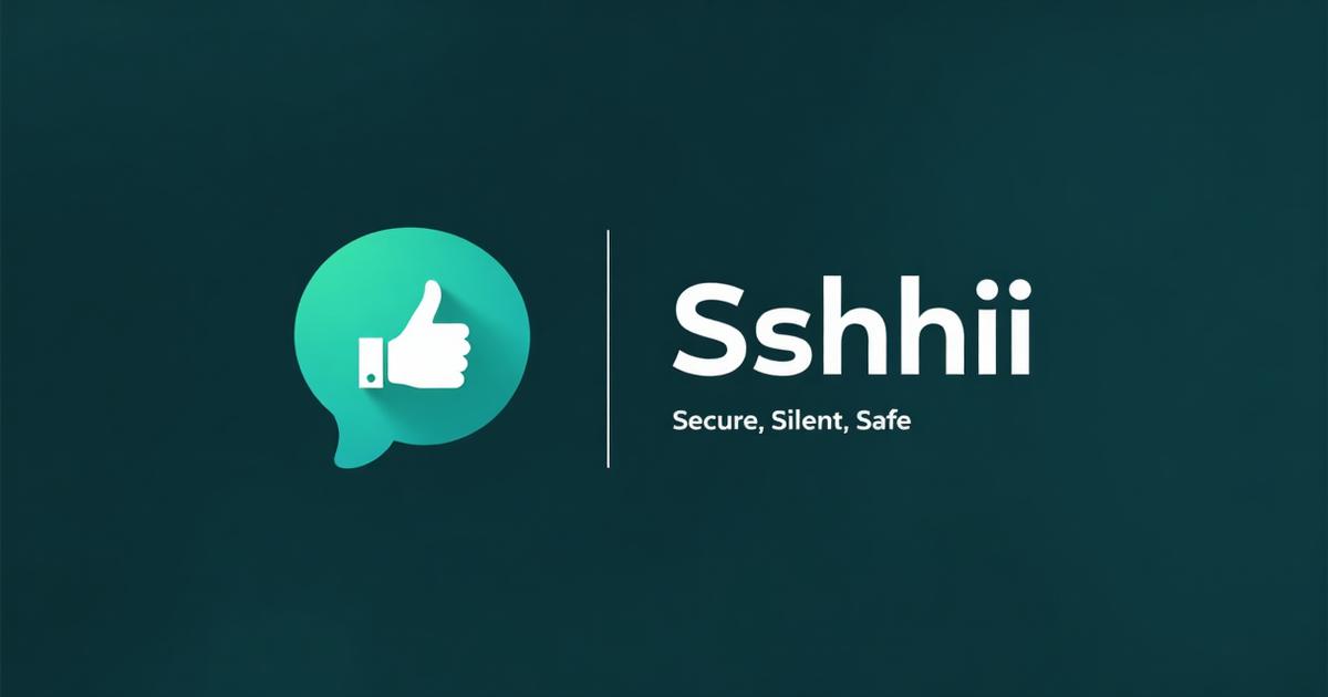 SSHHII - 100% Encrypted Communication App screenshot 1